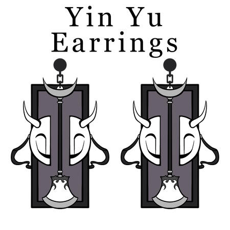 Yin Yu earrings